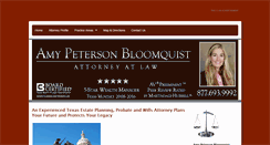 Desktop Screenshot of abloomquist.com